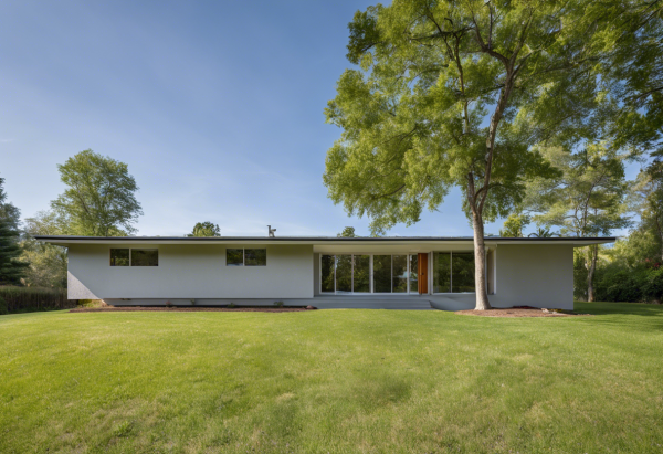 Mid-Century Modern House Exterior