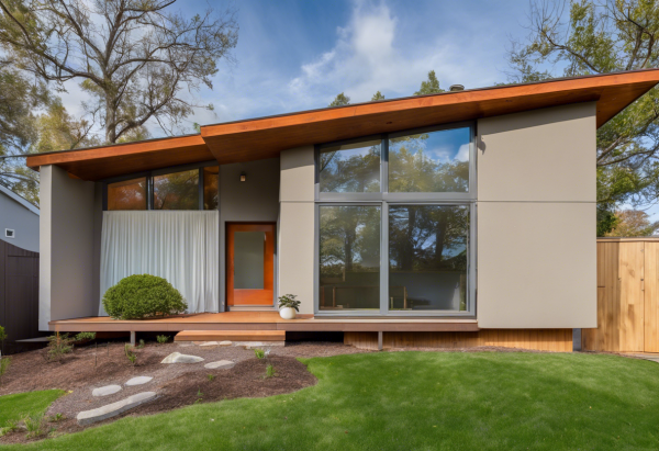 Mid-Century Modern House Exterior