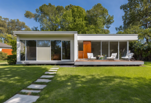 Mid-Century Modern House Exterior