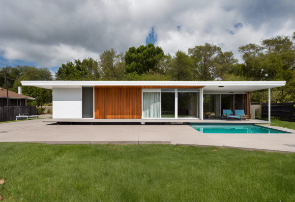 Mid-Century Modern House Exterior