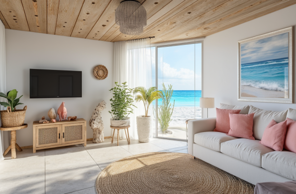New Coastal Living Room
