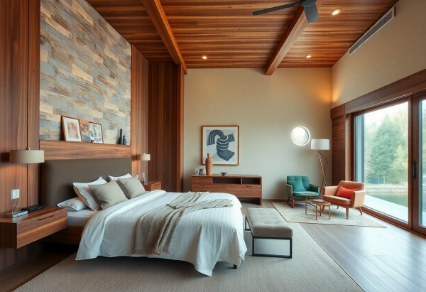 Mid-Century Modern Bedroom