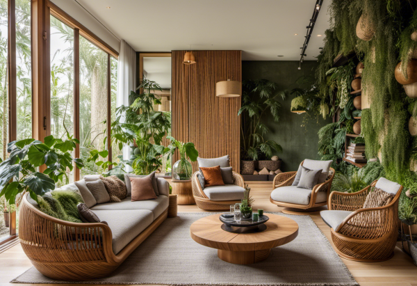 Biophilic Living Room