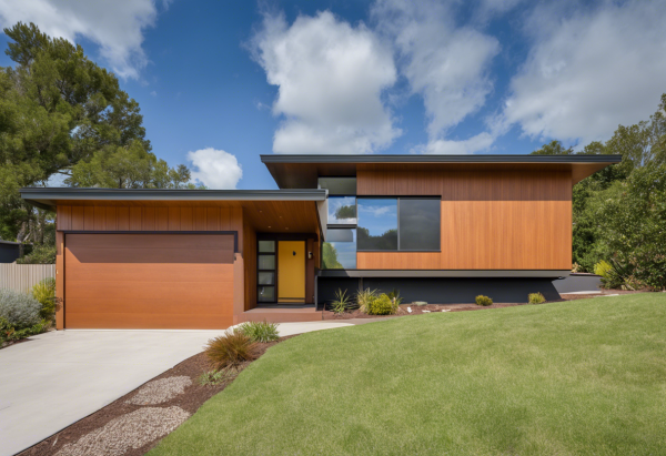 Mid-Century Modern House Exterior