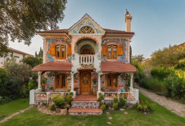 Bohemian House Exterior