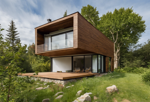 Biophilic House Exterior