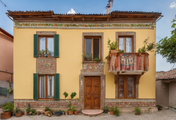 Bohemian House Exterior