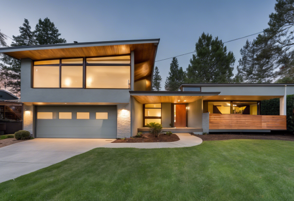 Mid-Century Modern House Exterior