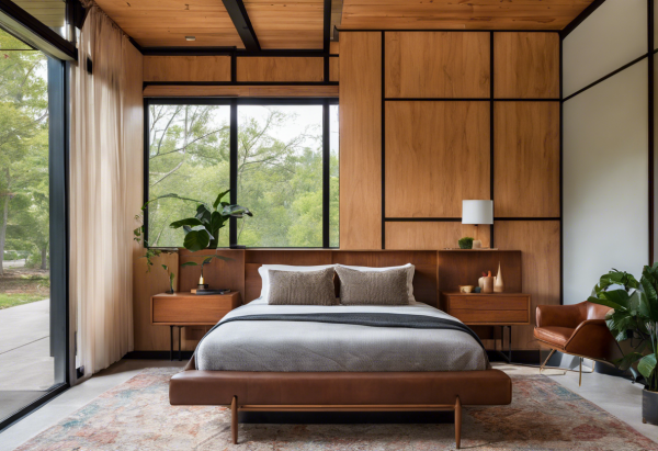 Mid-Century Modern Bedroom