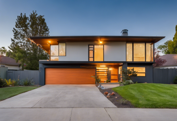 Mid-Century Modern House Exterior