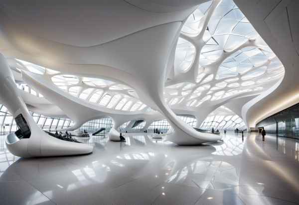 Zaha Hadid Airport Terminal