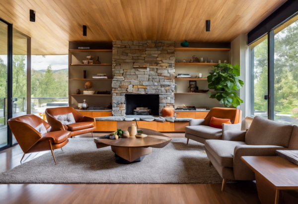 Mid-Century Modern Living Room