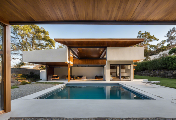 Mid-Century Modern House Exterior