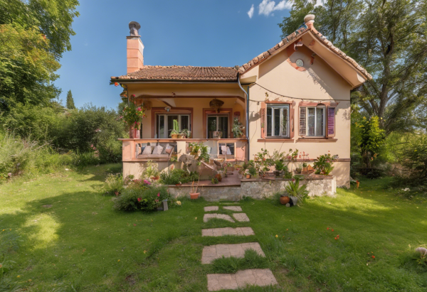 Bohemian House Exterior