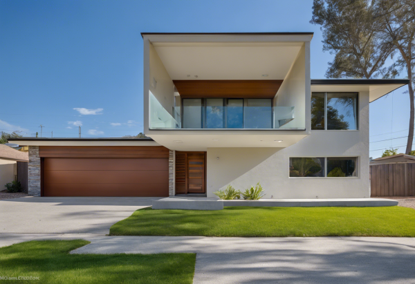 Mid-Century Modern House Exterior