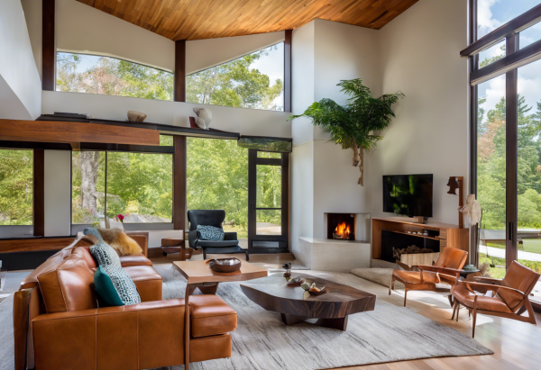 Mid-Century Modern Living Room