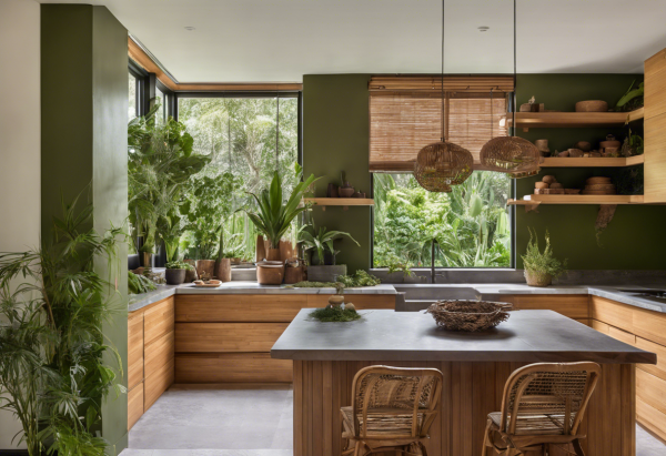 Biophilic Kitchen