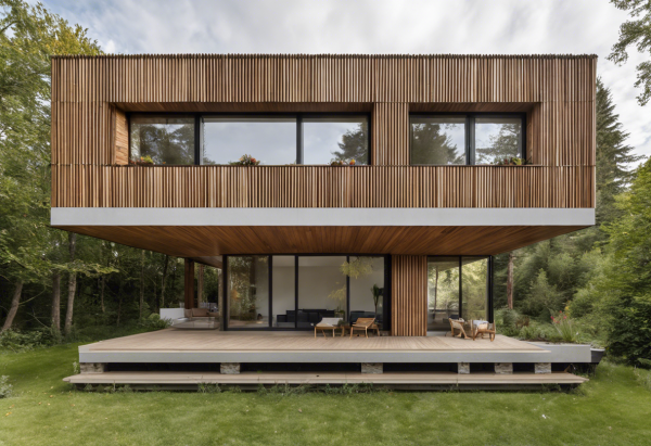 Biophilic House Exterior