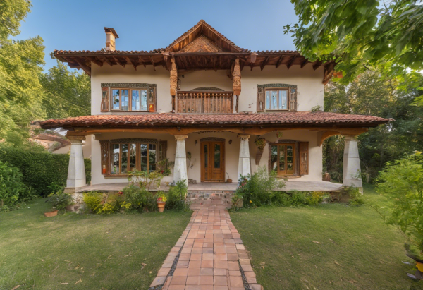 Bohemian House Exterior