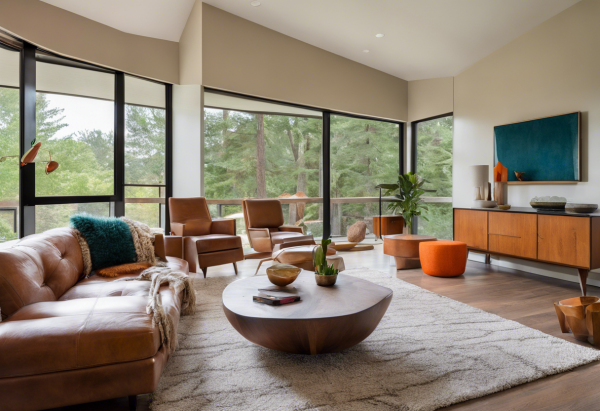 Mid-Century Modern Living Room