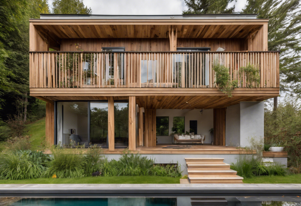 Biophilic House Exterior