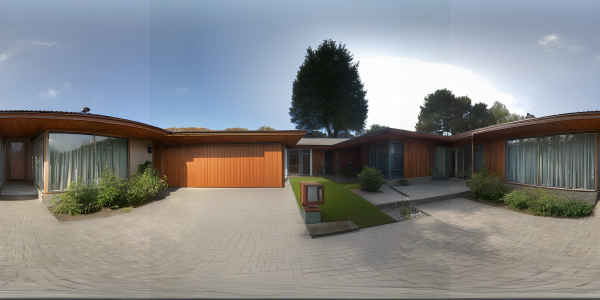 Mid-Century Modern House Exterior