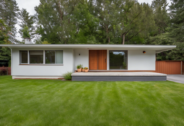 Mid-Century Modern House Exterior