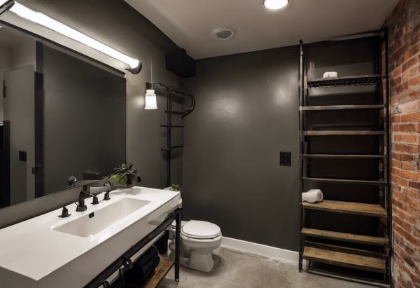 Industrial Bathroom