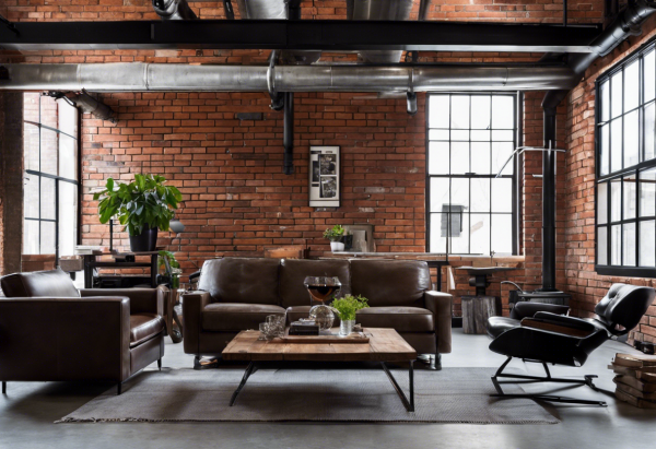 Industrial Living Room