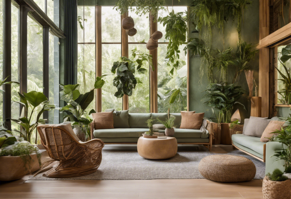 Biophilic Living Room