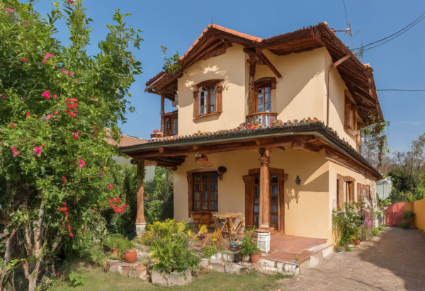 Bohemian House Exterior