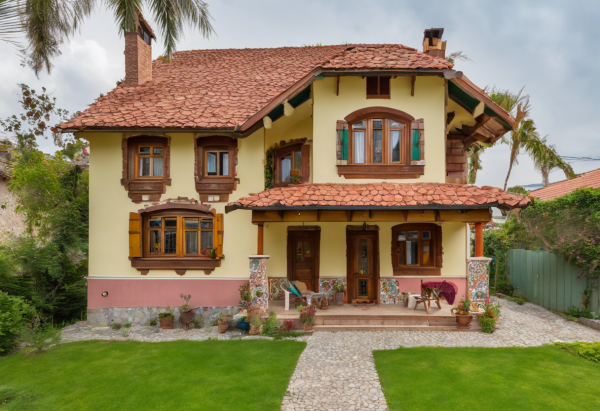 Bohemian House Exterior