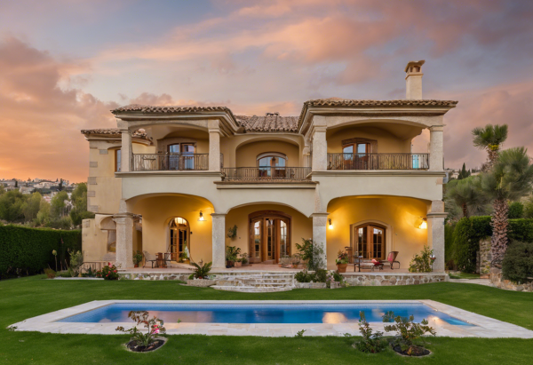 Mediterranean House Exterior