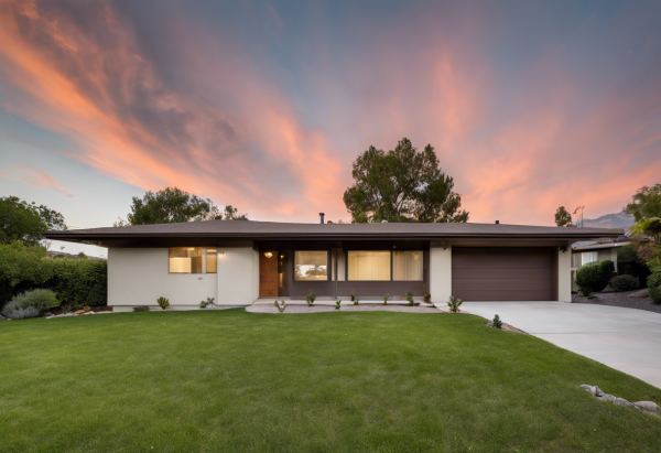 Mid-Century Modern House Exterior