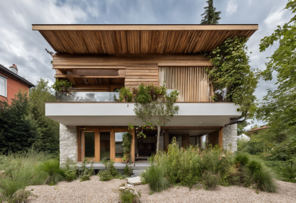 Biophilic House Exterior