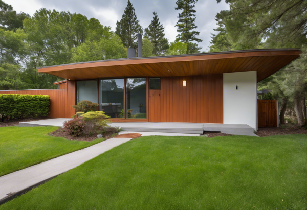 Mid-Century Modern House Exterior