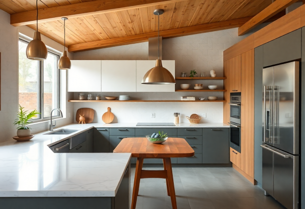 Mid-Century Modern Kitchen 