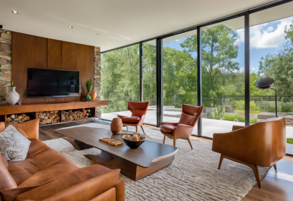 Mid-Century Modern Living Room