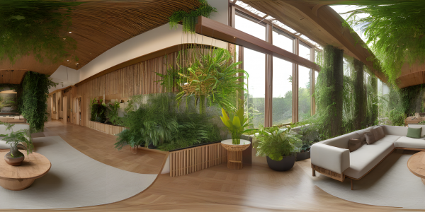 Biophilic Living Room