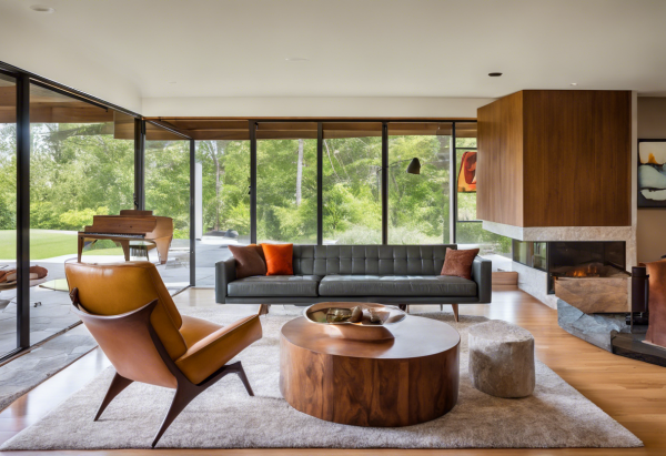 Mid-Century Modern Living Room