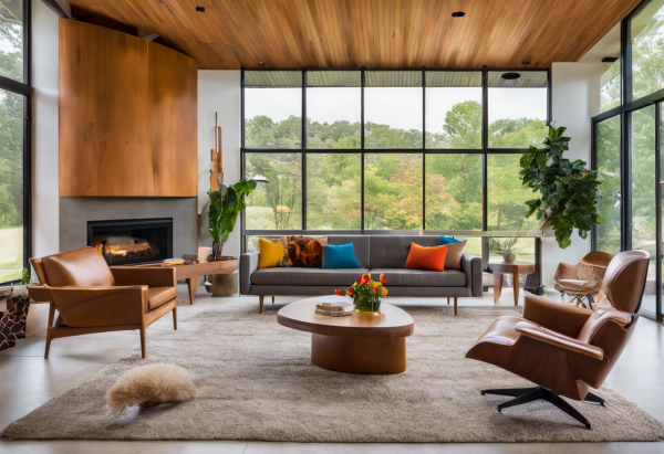 Mid-Century Modern Living Room