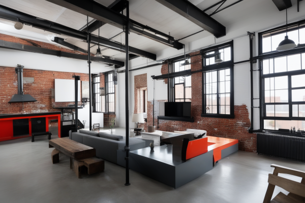 Industrial Living Room