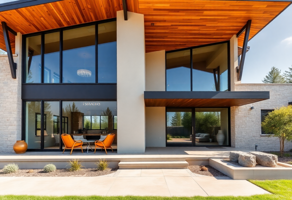 Mid-Century Modern House Exterior