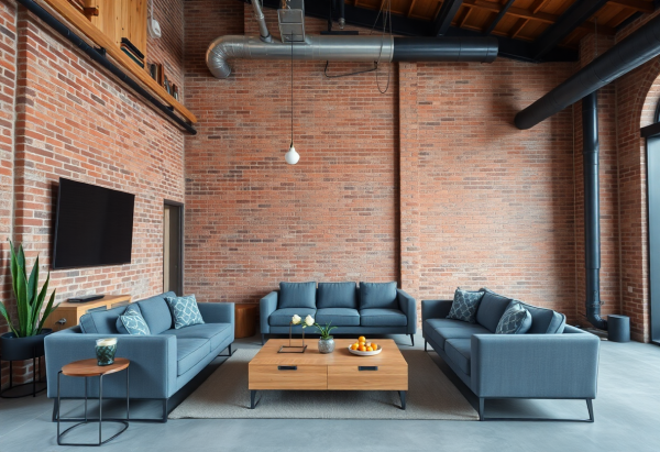 Industrial Living Room