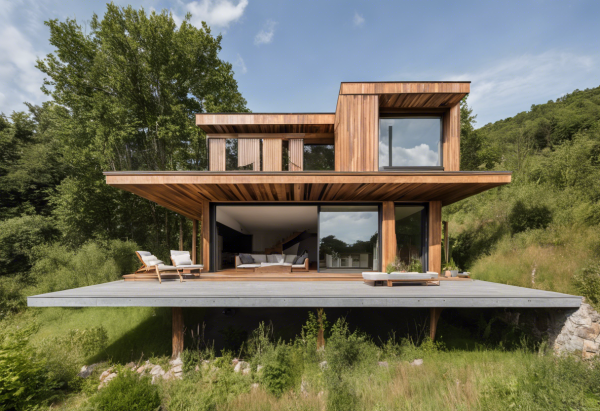 Biophilic House Exterior