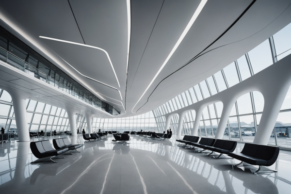 Zaha Hadid Airport Terminal