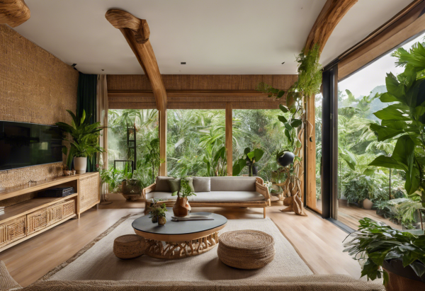 Biophilic Living Room