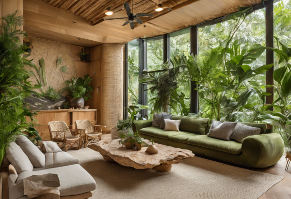 Biophilic Living Room