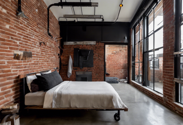 Industrial Bedroom