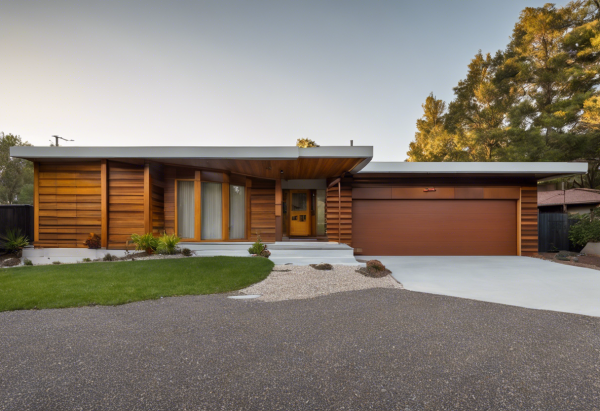 Mid-Century Modern House Exterior